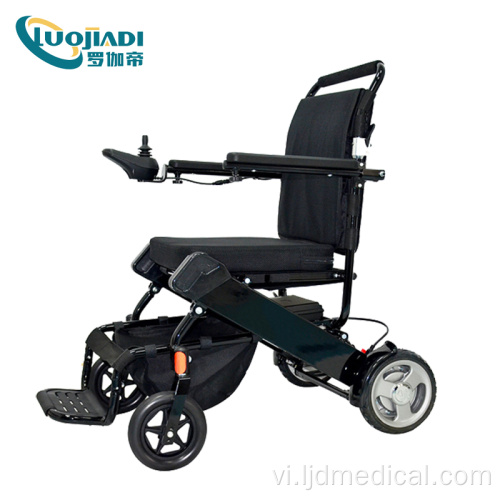 Xe lăn điện dành cho người khuyết tật phía sau động cơ kép